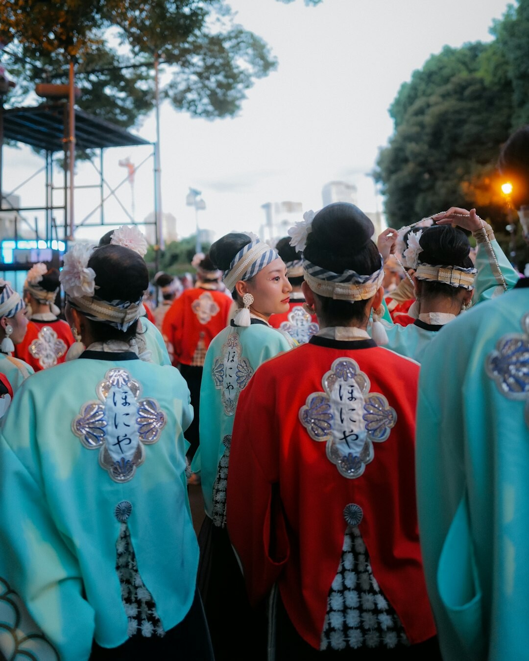 seniors at japanese festival