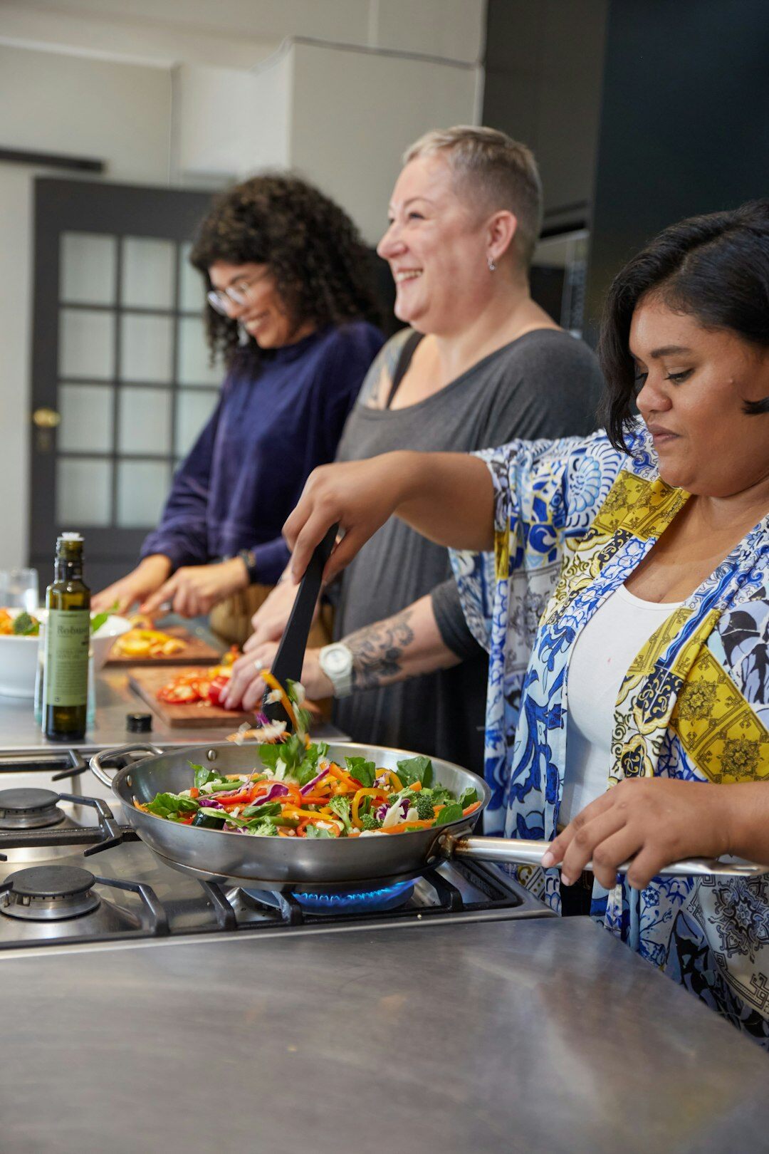 seniors cooking class